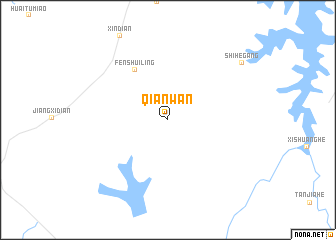 map of Qianwan
