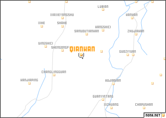 map of Qianwan