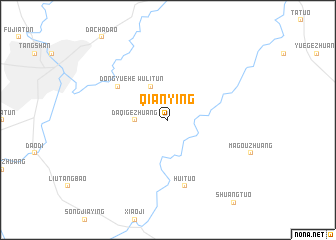 map of Qianying