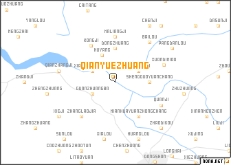 map of Qianyuezhuang