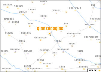 map of Qianzhaoqiao