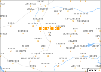 map of Qianzhuang