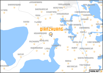 map of Qianzhuang