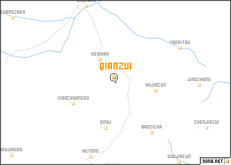 map of Qianzui