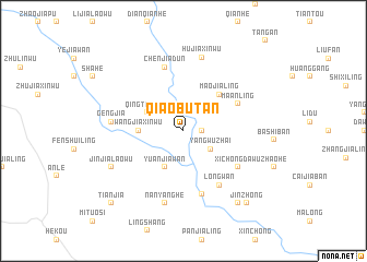 map of Qiaobutan