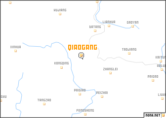 map of Qiaogang