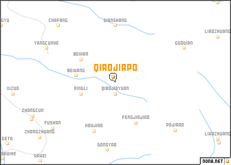 map of Qiaojiapo