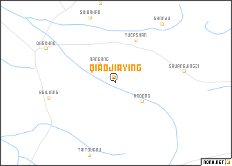 map of Qiaojiaying