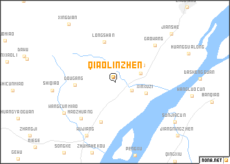 map of Qiaolinzhen