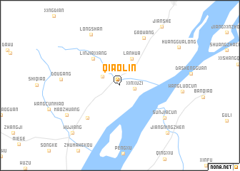 map of Qiaolin