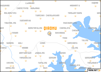 map of Qiaomu