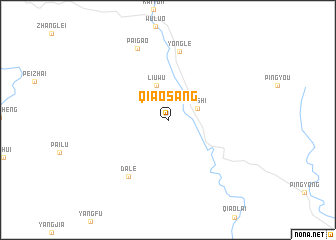 map of Qiaosang