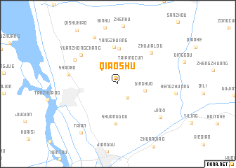 map of Qiaoshu