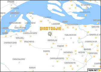 map of Qiaotoujie