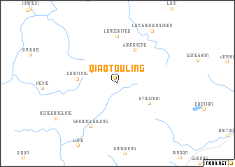 map of Qiaotouling