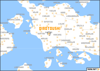 map of Qiaotoushi