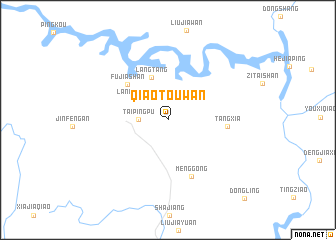 map of Qiaotouwan