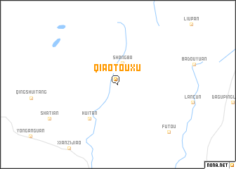map of Qiaotouxu