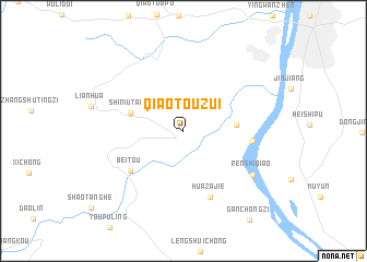 map of Qiaotouzui