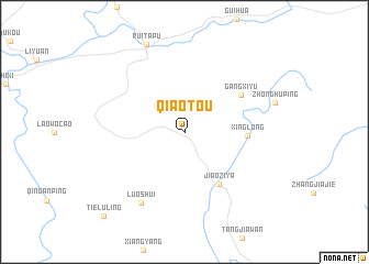 map of Qiaotou