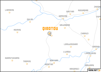 map of Qiaotou