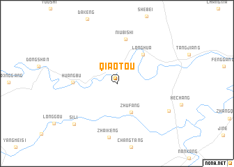 map of Qiaotou