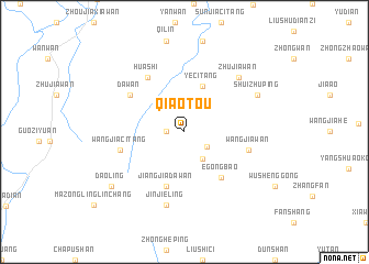 map of Qiaotou