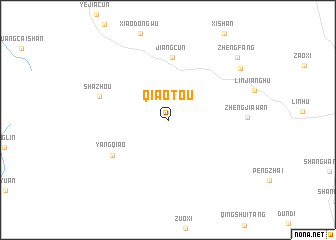 map of Qiaotou