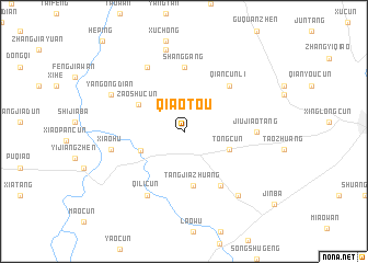 map of Qiaotou