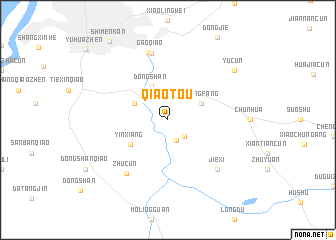 map of Qiaotou