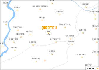 map of Qiaotou