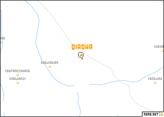 map of Qiaowa