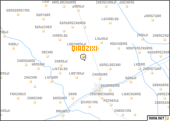 map of Qiaozixi