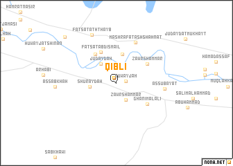 map of Qiblī