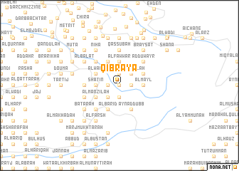 map of Qibrāyā