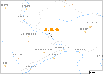 map of Qidaohe