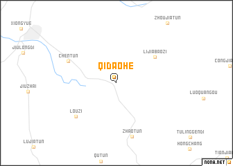 map of Qidaohe