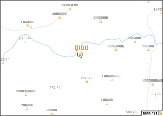 map of Qidu