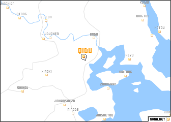map of Qidu