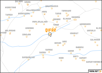 map of Qifār