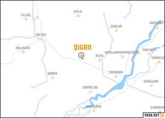 map of Qigan