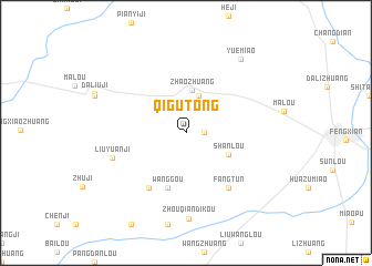 map of Qigutong