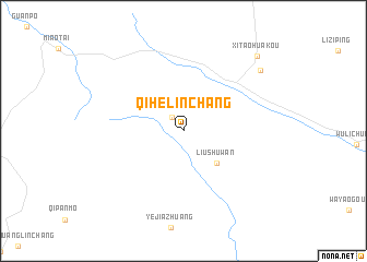 map of Qihelinchang
