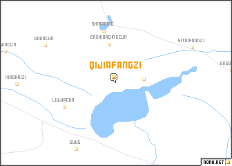 map of Qijiafangzi