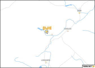 map of Qijie