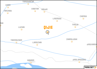 map of Qijie