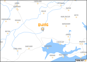 map of Qijing