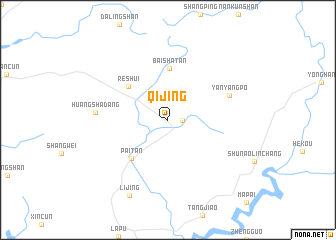 map of Qijing