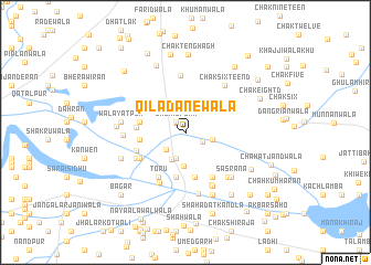 map of Qila Dānewāla