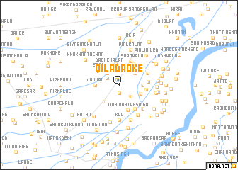 map of Qila Dāoke